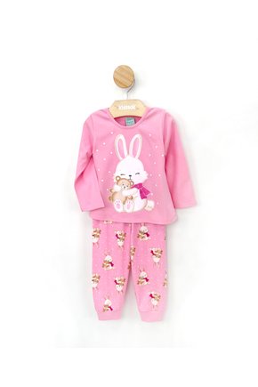 Pijama Menina Coelhinha Po&aacute; Brilha no Escuro- Kyly