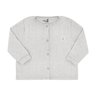 02 cardigan bebe menino botoes kiko kika off white m