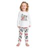 02 pijama menina manga longa brilha no escuro pets c mascara kyly branco 3