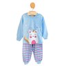 08 pijama menina manga longa gatinho unicornio brilha no escuro angero off white 3