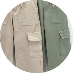 03 calca cargo menina sarja kidstok bege 16