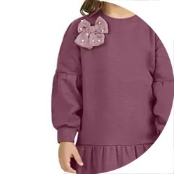 01 vestido menina tricot flanelado laco angero bege 6