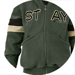 01 conjunto menino jaqueta moletom everest e calca stay angero marrom 4