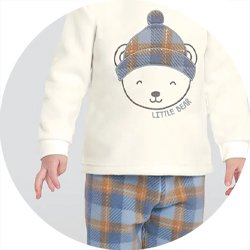 01 pijama menino manga longa soft ursinho brandili azul marinho 8