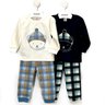 03 pijama menino manga longa soft ursinho brandili azul marinho 8