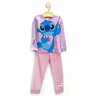 02 pijama menina sticth brilha no escuro fakini azul 6