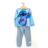 03 pijama menina sticth brilha no escuro fakini azul 6