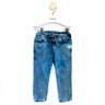 02 calca menino jeans bolsos punho elastico kidstok azul escuro 10