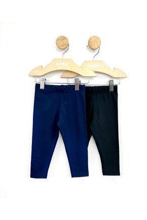 Kit 2 Cal&ccedil;as T&eacute;rmicas Unissex Bicolor - Kidstok