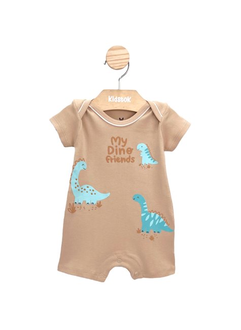 02 macaquinho bebe menino my dino kiko baby azul escuro p