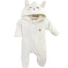 01 macacao bebe menina fleece orelhinhas kiko baby off white p