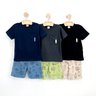 03 conjunto menino camiseta e bermuda moletino prancha brandili cinza chumbo 6