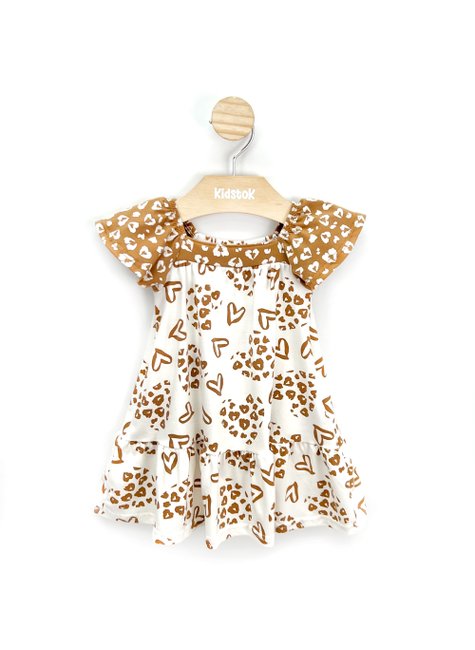 03 vestido menina malha pintinhas kyy mostarda 3