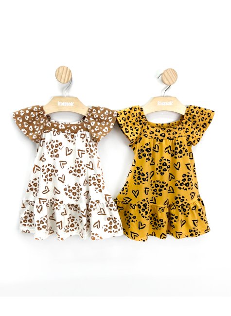 04 vestido menina malha pintinhas kyy mostarda 3