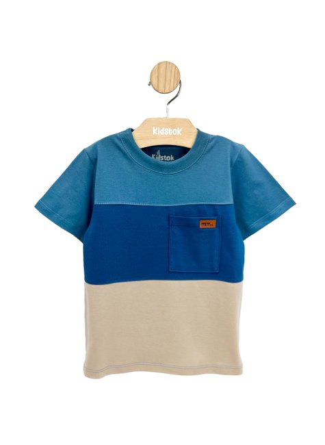 01 camiseta menino malha bloco de cores kidstok azul 2