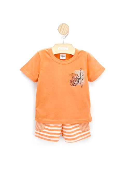 03 conjunto menino camiseta e bermuda moletinho listrada elian azul escuro 2