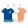 06 conjunto menino camiseta e bermuda moletinho listrada elian azul escuro 2
