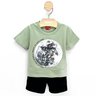 06 conjunto menino camiseta e bermuda moletinho astronauta kyly terracota 3