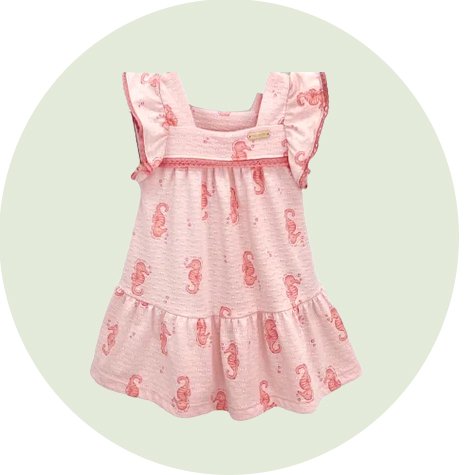 VESTIDOS BEBÊ MENINA