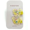 03 kit bico de pato c 2 borboleta kidstok amarelo