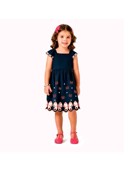 05 vestido menina malha borboletas kyly pink 1