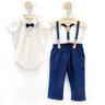 03 conjunto bebe menino body e calca suspensorio mundi off white p