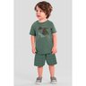 02 conjunto menino camiseta cacto e bermuda moletinho mundi marrom 1