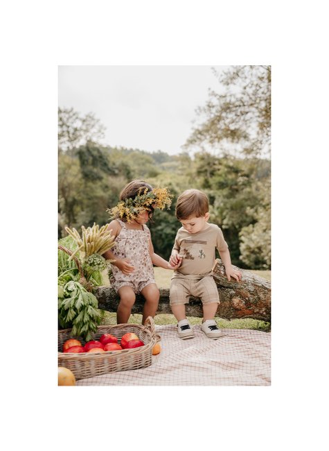 06 conjunto menino camiseta cacto e bermuda moletinho mundi marrom 1