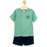 02 conjunto menino camiseta e bermuda moletinho sunshine angero azul petroleo 8