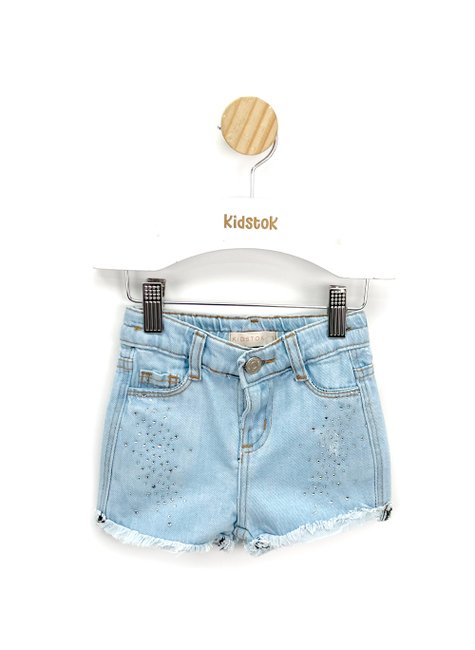 01 short menina jeans strass kidstok jeans 3