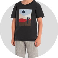 02 conjunto menino camiseta e bermuda moletom listras mundi cinza chumbo 6
