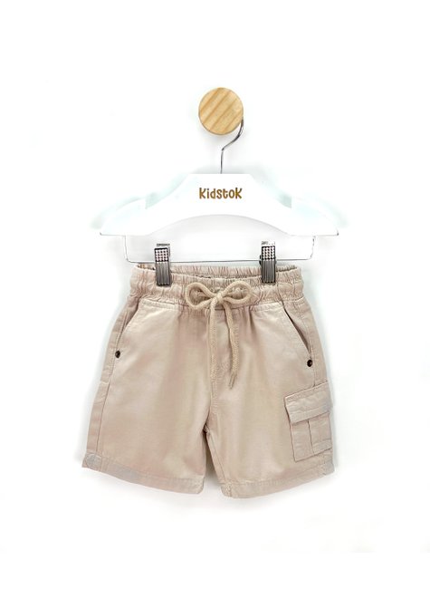 01 bermuda menino sarja bolso kidstok bege 3