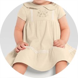 01 vestido bebe menina bordado floral mundi azul marinho g