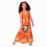 02 vestido menina longo estampado nanai laranja 8