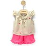 01 conjunto menina bata e short tricoline coracao trick nick bege g