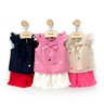 02 conjunto menina bata e short tricoline coracao trick nick bege g