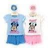 01 pijama menina manga curta minnie sweet c prendedor fakini azul 8