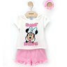 03 pijama menina manga curta minnie sweet c prendedor fakini azul 8
