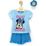 04 pijama menina manga curta minnie sweet c prendedor fakini azul 8