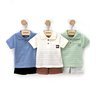 04 conjunto menino polo malha wave e bermuda moletinho angero off white m