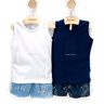 03 conjunto menino regata e bermuda tactel folhas fbr branco 4