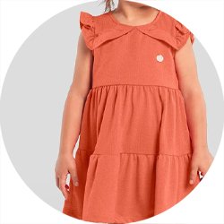 01 vestido menina trico gola boneca mundi coral 6