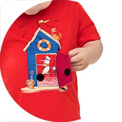 01 conjunto menino camiseta e bermuda moletinho casinha elian bege 3