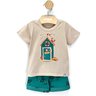 06 conjunto menino camiseta e bermuda moletinho casinha elian bege 3