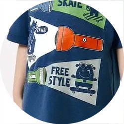 03 pijama menino camiseta e bermuda lanterna brilha no escuro kyly cinza chumbo 2