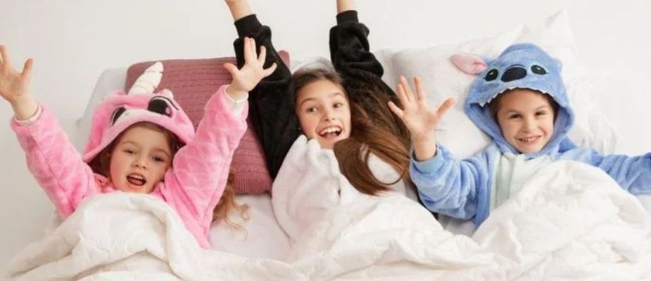 Melhores pijamas infantis de manga longa para o frio