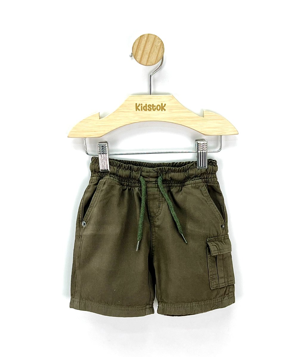 Bermuda Menino Sarja Bolso - Kidstok
