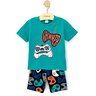 04 pijama menino camiseta e bermuda game brilha no escuro kyly cinza 12