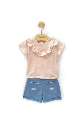 04 conjunto menina blusa paris e short linho off white 1