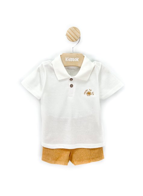 05 conjunto menino camiseta e bermuda eco bordado coloritta off white 3